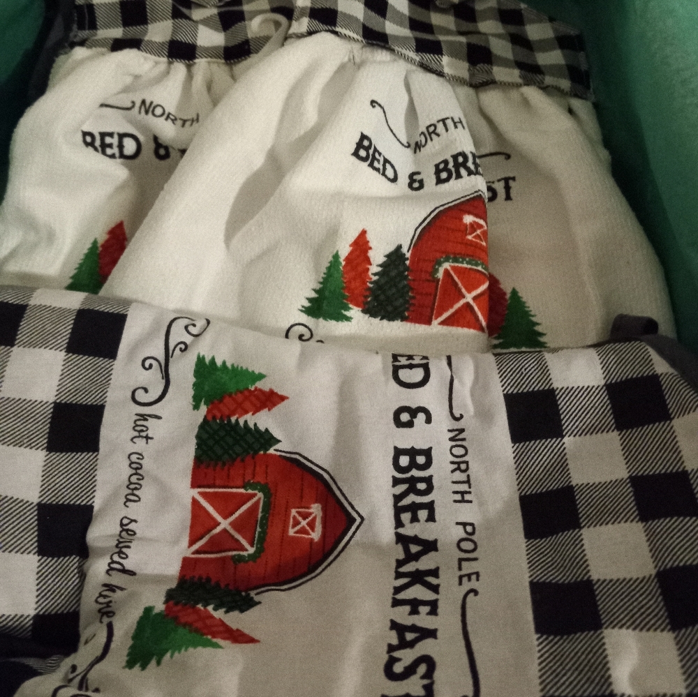 Barn themed towels